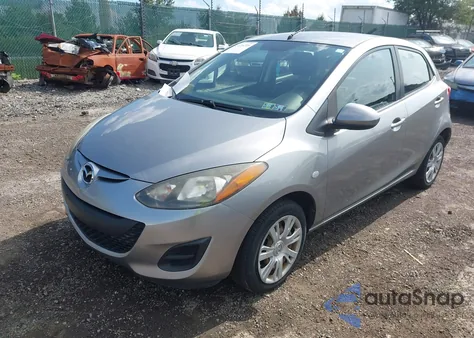 2012 Mazda Mazda2 Sport из США, поврежденный, VIN JM1DE1KZ4C0146409